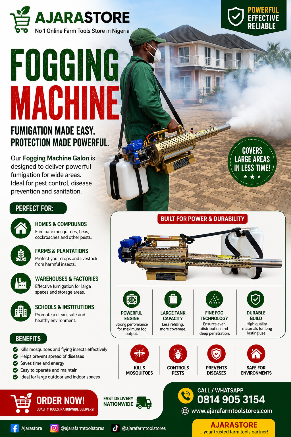 Powerful Fogging Machine photo 1