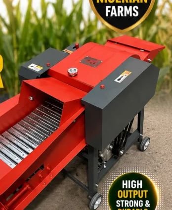 The chaff cutter with metal conveyor slide package